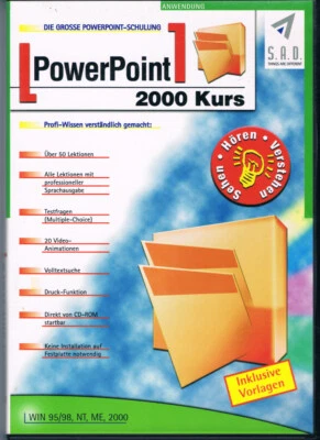 Lern Kurs PowerPoint 1  2000 Kurs - Bild 1 von 2