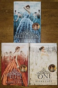 The Selection, The Elite, The One (Kiera Cass) 3 Book Lot - Picture 1 of 1