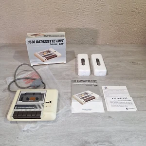 🔴Commodore Datassette 1530 con Scatola Box e Libretto - Foto 1 di 11
