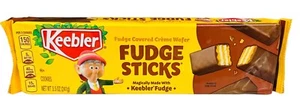 Keebler Fudge Sticks Original Fudge Covered Creme Wafer Cookies 8.5 oz - Picture 1 of 1