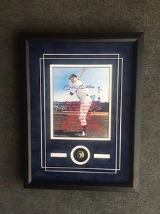 Mickey Mantle Yankees framed Commemorative Replica Ring With Stat-O-Graph - Picture 1 of 1