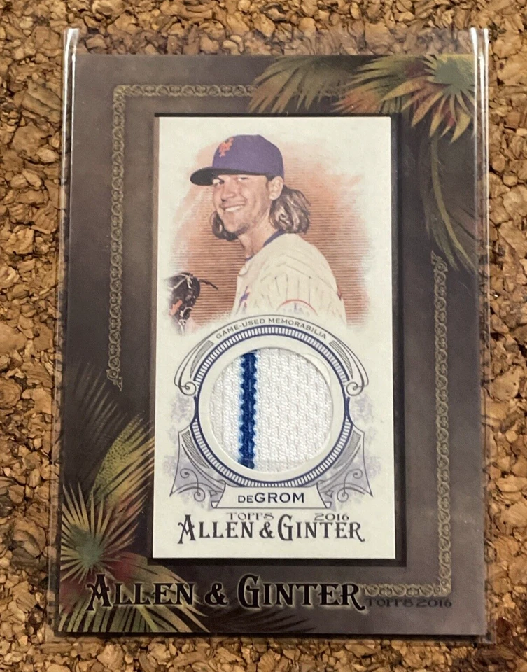 2016 Topps Allen & Ginter Jacob deGrom Mini Framed Relic AGR-JDG  - Image 1 of 1