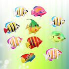 10 pièces figurines miniatures décoration aquarium poisson artificiel