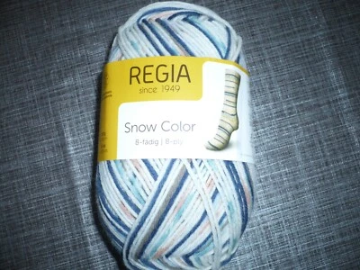 Schachenmayr Regia Snow Color 8-fädig Sockenwolle Farbe 08115 Partie 526 - Bild 1 von 2