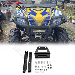 For Polaris 12-19 RZR 570/08-14 RZR 800/10-14 RZR 4 800 Winch Mounting Bracket - Picture 1 of 10