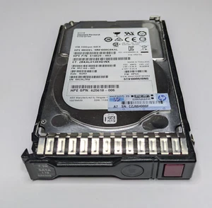 HPE MM1000GBKAL 1TB SATA HDD 2.5" 1000GB / 656108 / 614829-003 / ST91000640NS - Photo 1/2