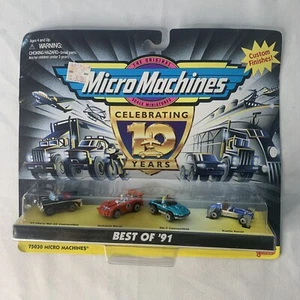 Vintage Micro Machines Best Of '91 Fahrzeug Set - Galoob 1996 *versiegelt* - Bild 1 von 4