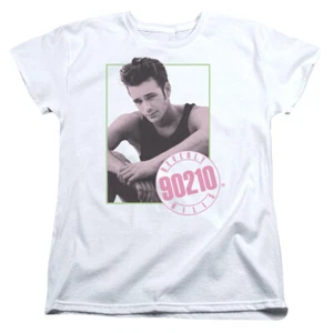 BEVERLY HILLS 90210 DYLAN - Luke Perry In Character - Women's Fitted T-Shirt - Picture 1 of 2