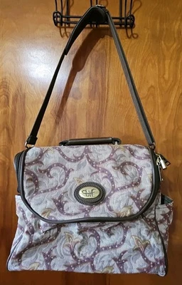 Vintage Diane Von Furstenberg DVF Tapestry Weekender Travel Bag - Image 1 of 4