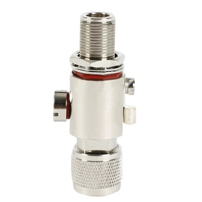 Waterproof N Male-Female Connector Antenna Thunderstorm Arrester Protector - Image 1 of 4