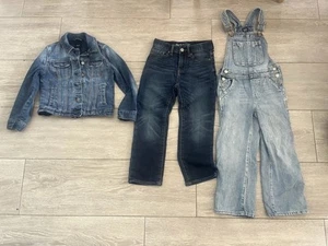 GAP Denim Lot Small Size Kids 3 Pieces - Picture 1 of 13
