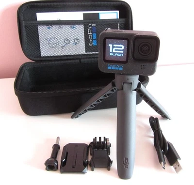 GOPRO HERO12 Schwarz 5.3K Video 27MP Aktion - Bild 1 von 4