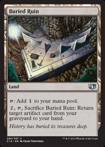 Buried Ruin - Commander 2014 #286/337 MTG Magic The Gathering - Image 1 of 1