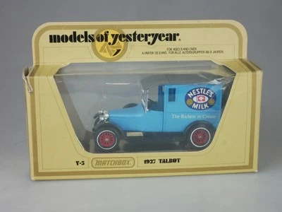 Y-05-4 1927 Talbot Lkw NESTLÈ' - 40881 Matchbox MoY Yesteryear - Bild 1 von 4