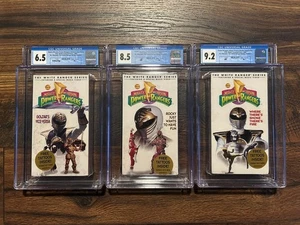 Mighty Morphin Power Rangers: White Ranger Series VHS Set (Sealed, CGC Graded) - Picture 1 of 11