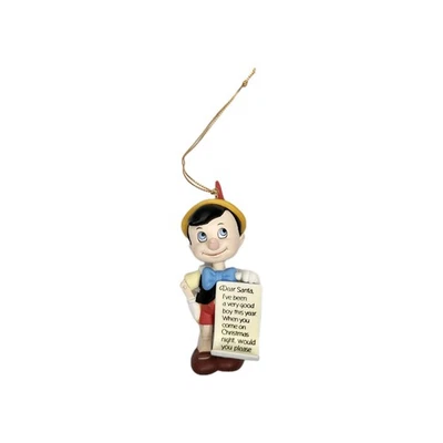 Vintage Grolier Pinocchio Christmas Disney Magic Ornament  — 第 1/4 张图片