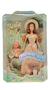 Barbie & Kelly Bambole Caccia Giardino di Pasqua Set Regalo 2000 Mattel 29328 H1 - Foto 1 di 5