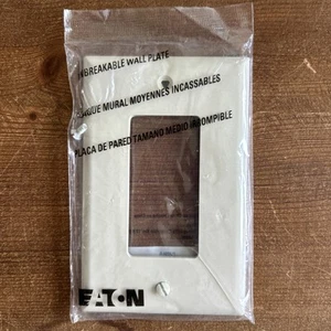 Eaton PJ26LA Hellmandel 1-Gang GFCI Nylon Mittelgroße Wandplatte Abdeckung - Menge 8 - Bild 1 von 3