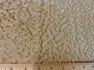 Perlen Taupe/Kiesel Shantung Dupioni 100 % Seide, 54" breit, Meterware (EB-920D) - Bild 1 von 3