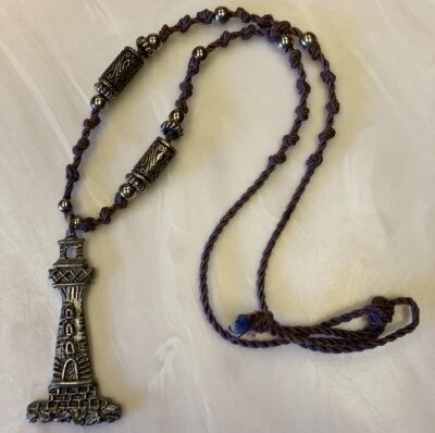 Marcie Preissler США ожерелье олова маяк 3» подвеска пляж/море/океан - Изображение 1 из 4