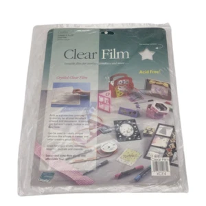 Grafix Clear Film 9” x 12” Sheets Pack of (4) - Picture 1 of 2