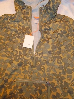 Jack Spade Vance Floral Camo Green Cotton Anorak Jacket  NWT Medium $398 - Image 1 of 4