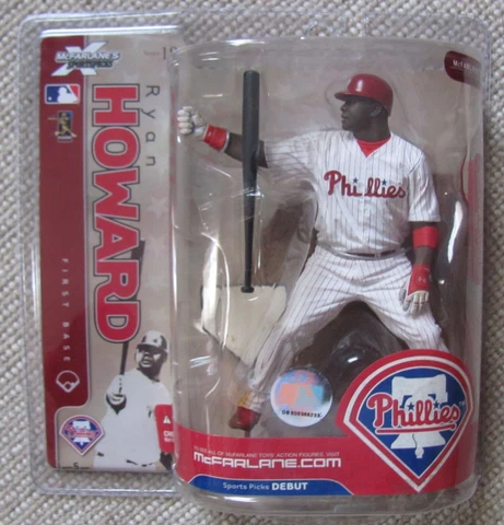 Ryan Howard Philadelphia Phillies McFarlane Statue Figure Series 18 White Jersey Cover
