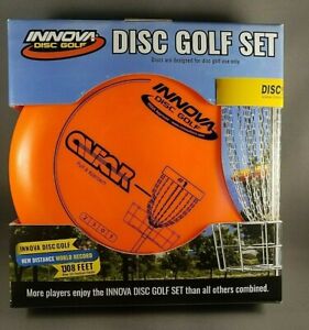 INNOVA Disc Golf Set of 3 Neon Putter Driver Mid-Range NEW