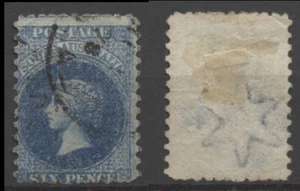 Nº: 128904 - AUSTRALIA DEL SUR - UN ANTIGUO SELLO DE SEIS PENIQUES - ¡USADO!! - Imagen 1 de 1