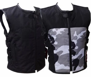 NEUE CLUB TEXTILWESTE TEXTIL WESTE KUTTE BIKER CHOPPER ROCKER PATCH Größe S -7XL - Bild 1 von 8