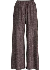 Neu Hose mit Glitzereffekt Gr. 32/34 Schwarz Rosa Metallic Damen Abend-Pants - Bild 1 von 1