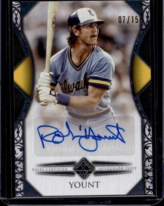 2024 Topps Transcendent VIP Robin Yount AUTO #7/15 signed Brewers - Picture 1 of 2