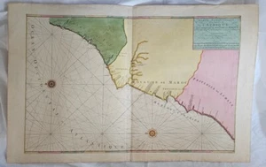 Carte Particuliere des Costes de l'Afrique. Mortier. ca. 1700. - Bild 1 von 3