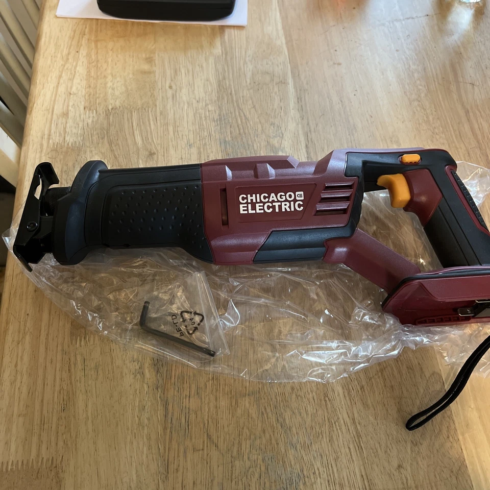 Chicago Electric Tool 18V Cordless Reciprocating Saw 68852  BARE TOOL ONLY - Image 1 of 4