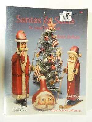 Susan Scheewe Santa Sams 258 Tole Painting Pattern Book Prim Farmhouse Americana - Image 1 of 4