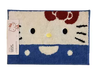 NUOVO tappetino da bagno rettangolare Kawaii Sanrio Hello Kitty Face - Foto 1 di 4