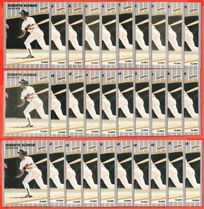 ROBERTO ALOMAR - (30) Card Lot - 1989 Fleer  #299  NM-Mt+    *Padres*   HOF - Picture 1 of 4