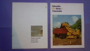 Caterpillar Cat 933 Traxcavator Loader Sales Brochure, VINTAGE EARTH MOVING - Imagen 1 de 11