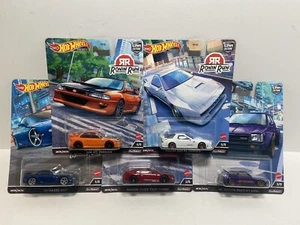 2023 Hot Wheels Car Culture Ronin Run Nissan Subaru Toyota Mazda RX7 CompleteSet - Picture 1 of 17