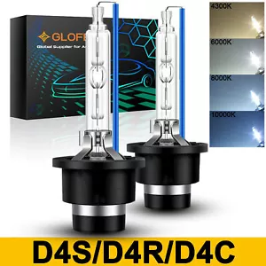 2X 6000K D4S D4R D4C Xenon HID Bulbs For 06-14 Lexus GS 300 350 450H Headlights - Picture 1 of 13