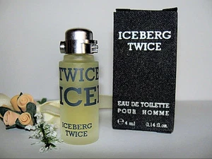 Mignon °º✿ ICEBERG TWICE ✿º° HOMME edt  4ml  mini perfume miniature - Picture 1 of 1