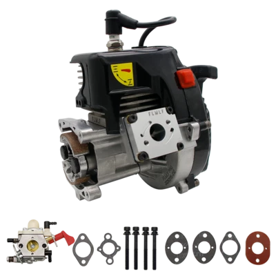 29CC 9.5HP PRO Reed Case Motor mit 1191 Vergaser Für 1/5 HPI Rovan Baja Losi FG - Bild 1 von 4