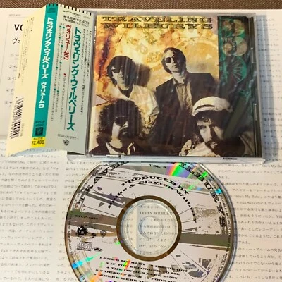 TRAVELING WILBURYS Vol.3 JAPAN CD WPCP-4002 w/OBI BOB DYLAN, G.HARRISON, J.Lynne - Image 1 of 4