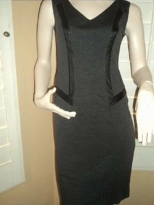 Vestido Blumarine ribete de cuero sintético (talla 42- EE. UU. 8) - Imagen 1 de 1