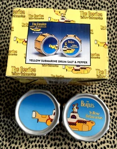 Beatles Yellow Submarine Keramik Trommel Salz + Pfefferstreuer - Bild 1 von 8