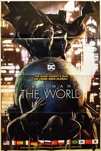 DC Batman The World Bermejo 2021 Folded Promo Poster (24"x36") New! [FP290] - Picture 1 of 1