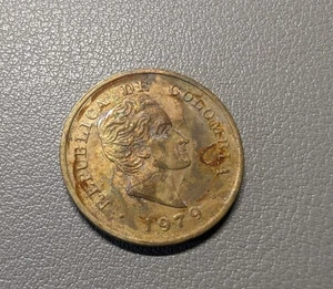 1979 Colombia 25 Centavos Coin - Picture 1 of 2