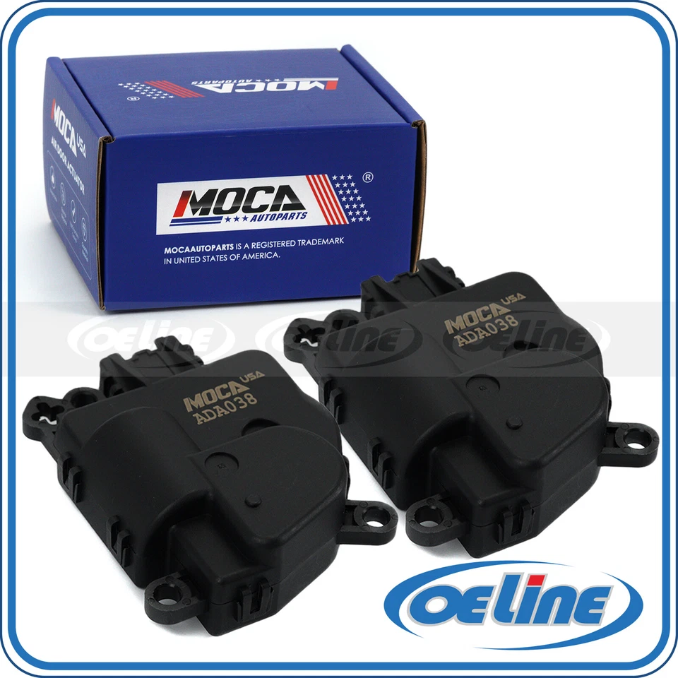 604-038 2x HVAC calentador mezcla de aire actuador de puerta para Dodge Ram 1500 2500 3500 4500 Foto 1 de 4