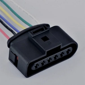 For Audi Volkswagen Fuel Pump Module Connector Housing Pigtail Plug 1J0973726 - Picture 1 of 4