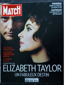 PARIS MATCH 3228 décès Elizabeth Taylor Fressange Fukushima Kajal Gaurav Mittal - Picture 1 of 1